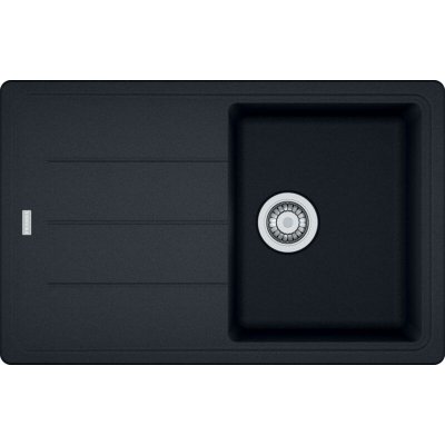 FRANKE  - bfg 611 78.071 &Eacute;VIER (top-mount sink, rectangulaire, granit, noir) 114.0285.169