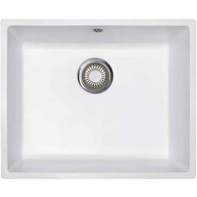 FRANKE  - Evier Domus Fradura DMD610-54 - Blanc Artic (mouchet&eacute;)
