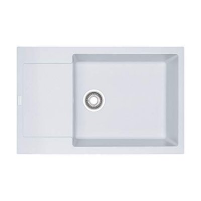 FRANKE  -  Maris Fragranit+ MRG611-XLC - Blanc Artic (Mouchet&eacute;)