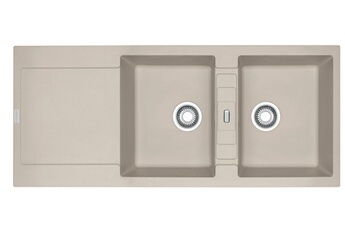 FRANKE  - vier maris fraganit mrg 621 - Caf&eacute; cr&egrave;me (Sous-meuble 90 cm) 1160 x 500 mm - R&eacute;versible