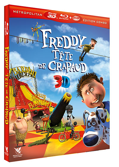 Freddy t&ecirc;te de Crapaud [Combo Blu-Ray 3D + DVD]
