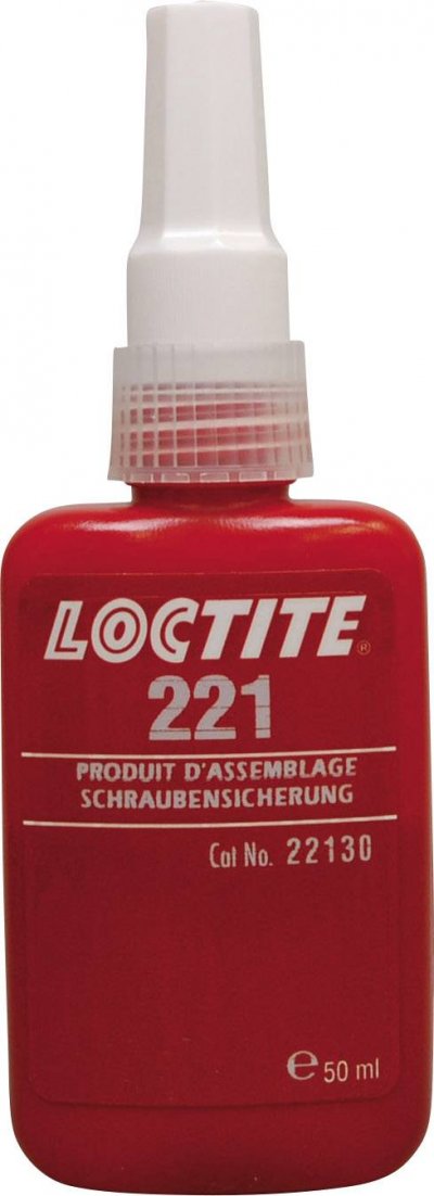 LOCTITE Frein filet &reg; 221 135331 R&eacute;sistance: faible 50 ml