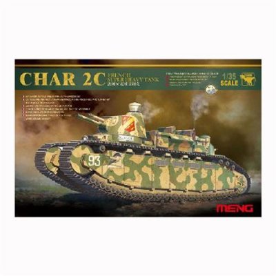 MENG French Super Heavy Tank Char 2c -  Model Mmts-009- Model