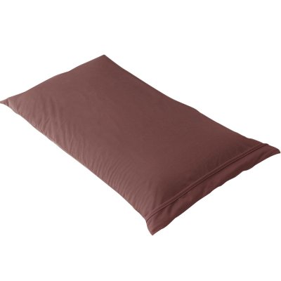 ALTOBUY FRESH - Taie d'Oreiller 60x60cm Marron Imperm&eacute;able et Respirante -