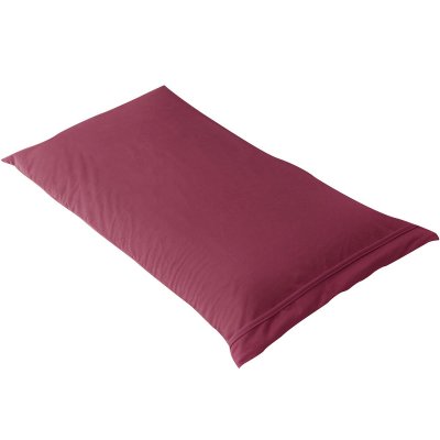 ALTOBUY FRESH - Taie d'Oreiller 65x65cm Bordeaux Imperm&eacute;able et Respirante - 