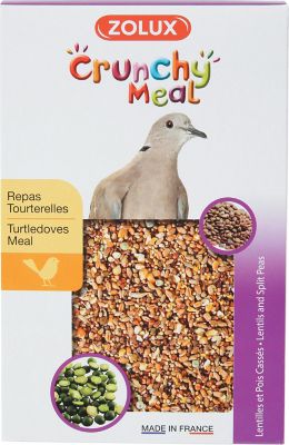 ZOLUX Friandise crunchy meal tourterelle 800g pour oiseau