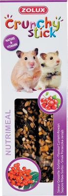 ZOLUX Friandise crunchy stick hams groseille-sor 115 pour petit mammif&egrave;re