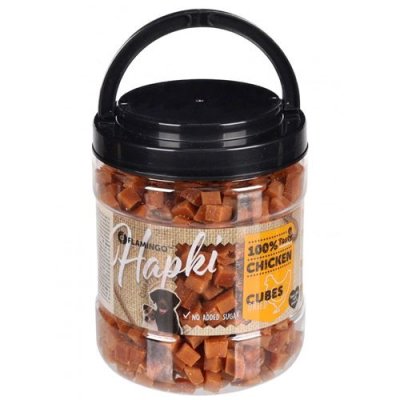 FLAMINGO Friandise cubes de poulet 750 g pour chien -  Pet Products - FL-521112 