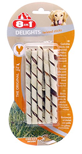 8IN1 Friandise Delight 8in 1 Sticks Torsades Poulet 10 Pces
