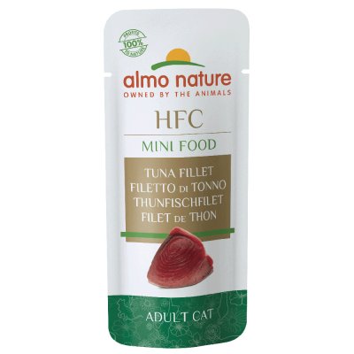 ALMO NATURE HFC Friandises Almo Nature Green Label Mini Food, thon - lot % : 15 x 3 g