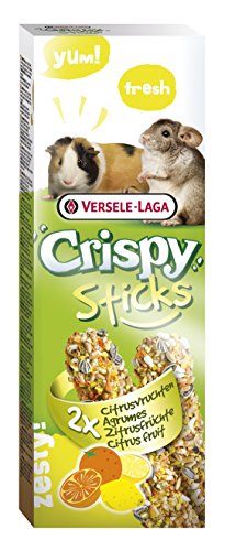 VERSELE-LAGA Friandises en sticks (2x55g) agrumes .pour cobayes-chinchillas