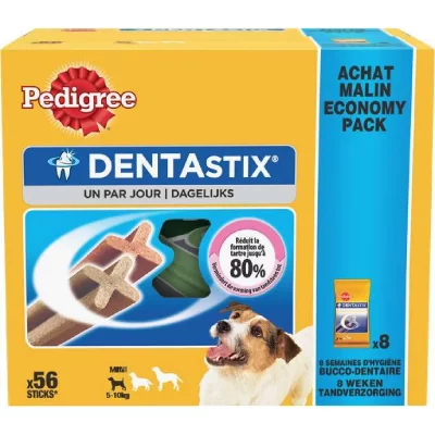PEDIGREE Friandises Pour Chien  - La Boite De 56 - 880 G