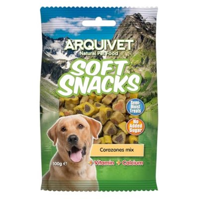 ARQUIVET Friandises Soft Petits Coeurs Mix 100 G Aucune