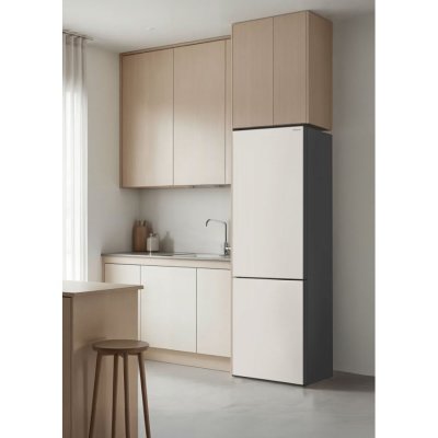 CREATE FRIDGE STUDIO COMBI 231 - R&eacute;frig&eacute;rateur-cong&eacute;lateur combin&eacute; 231L - Blanc cass&eacute;
