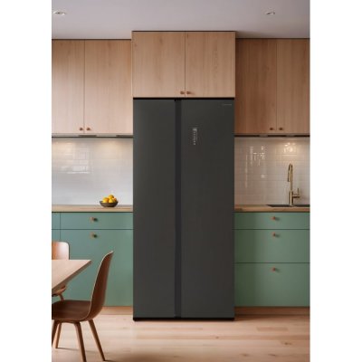CREATE FRIDGE STUDIO SIDE BY SIDE 550 - R&eacute;frig&eacute;rateur Side by Side 550 L - Noir