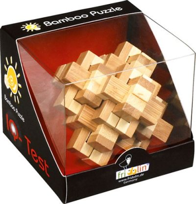 GGAM Fridolin - 17465 - Puzzle - Casse T&ecirc;te en Bois Bambou - L'ananas
