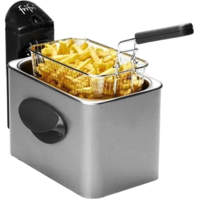 FRIFRI  - friteuse - 2.5ltr - 800 gr frites- 2000 w ; manteau m&eacute;tal; 10 an - 1900