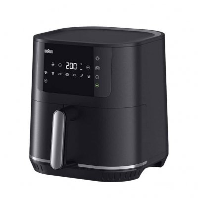 BRAUN Friggitrice ad Aria MultiFry 5 HF5034 6L 1700W 8 Programmi Nero Opaco