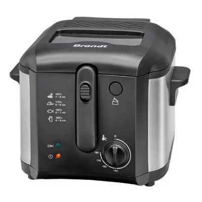 BRANDT Friteuse 2,5l 1600w Noir/Inox Fri30x