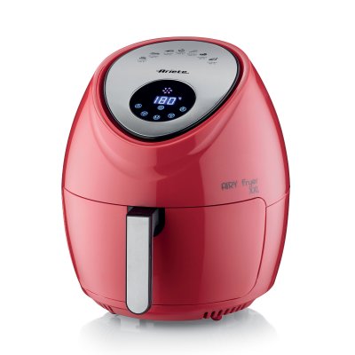 ARIETE Friteuse 4618 Airy Fryer XXL 1800W 5.5L Sans Huile Rouge