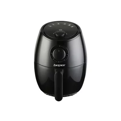 BEPER Friteuse &agrave; air chaud 2L, 1000W, noir Noir