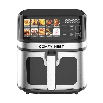 COMFY NEST Friteuse &agrave; air chaud air fryer avec &eacute;cran digital 8l 1700w  cn06160 