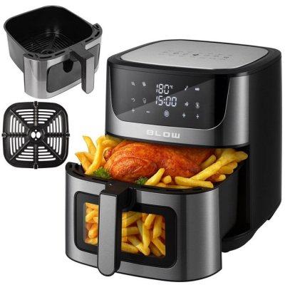 BLOW Friteuse &agrave; air chaud -  -  - 8 L - 2500 W - Dual Heater