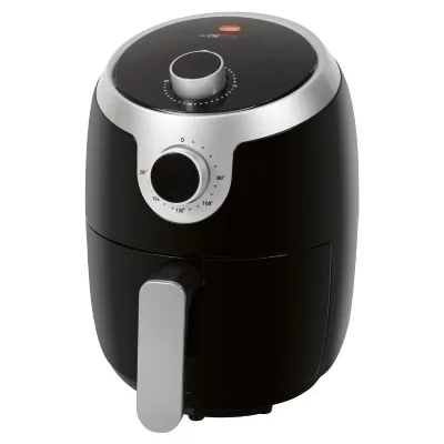 CLATRONIC Friteuse &agrave; air chaud  FR 3769 H 1000 W Noir et argent 