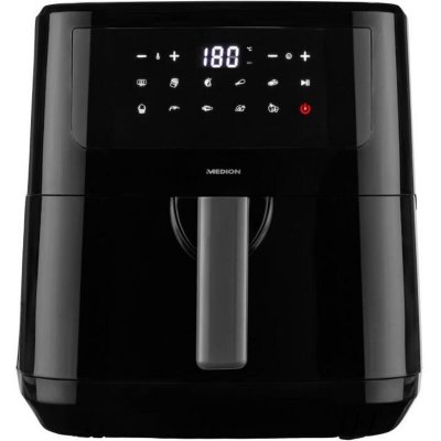 MEDION Friteuse &agrave; Air Chaud -  - 50072999 - 2150 W - Ecrant tactile - 9 programmes - Noir 