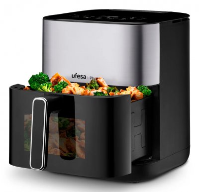 UFESA Friteuse &agrave; air chaud -  - Phoenix - 6 L - 1800 W - 10 Programmes Pr&eacute;programm&eacute;s