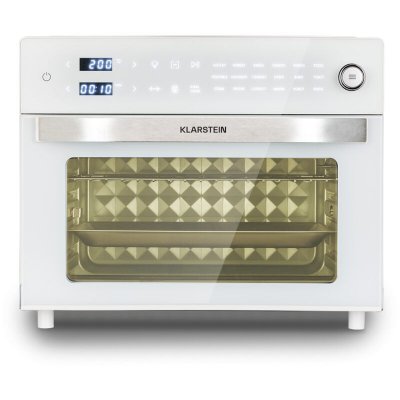 KLARSTEIN Friteuse &agrave; air chaud - vigor air - 1800 w - 30 litres - 18 programmes - blanc