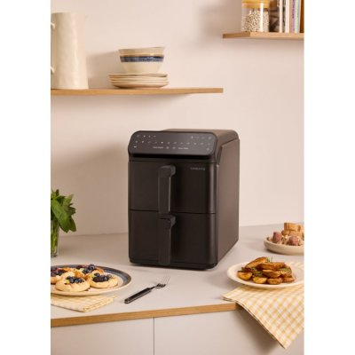 CREATE Friteuse &agrave; air -  - Double empilage - 112 L - &Eacute;cran tactile - 10 programmes