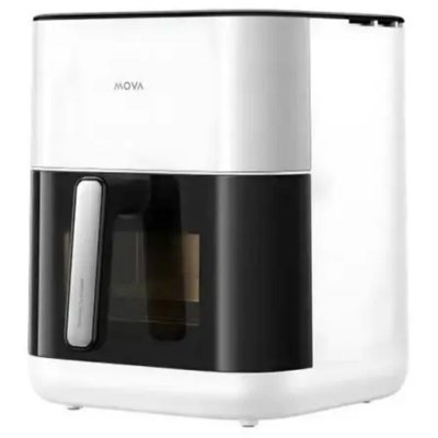 DREAME Friteuse &agrave; air  vff12a blanc noir argent&eacute; 1800 w 6 l 