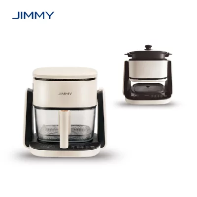 JIMMY Friteuse &agrave; Air -  - AF3 - 2-en-1 - &Eacute;cran Tactile HD - Cuve 4L