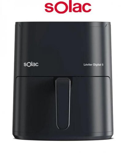 SOLAC Friteuse &agrave; air sans huile L&eacute;viter Digital 5L -