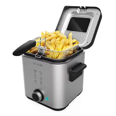 CECOTEC Friteuse &agrave; l&rsquo;huile cleanfry advance 1500 inox