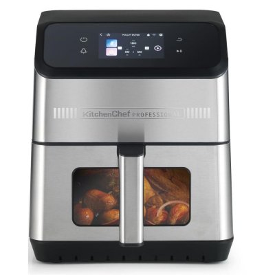 KITCHEN CHEF Friteuse air fryer 7l connect&eacute;e +150 recettes incluses WIFRY-CHEF