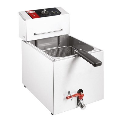 SOFRACA Friteuse de Table Electrique - 1 Cuve - Puissance 4600W - - - 280x450x420mm