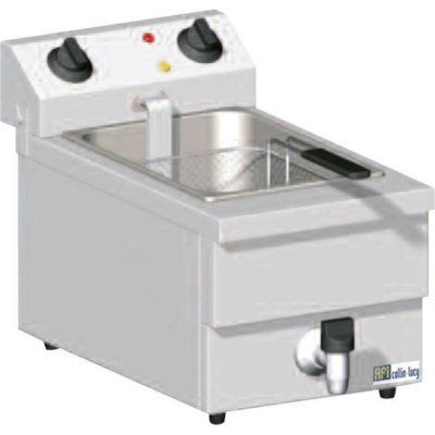 MATERIEL CHR PRO Friteuse de Table Electrique avec Vidange - 10 L - AFI Collin Lucy