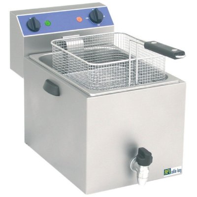 MATERIEL CHR PRO Friteuse de Table S&eacute;rie Standard avec Vidange 8 L 
