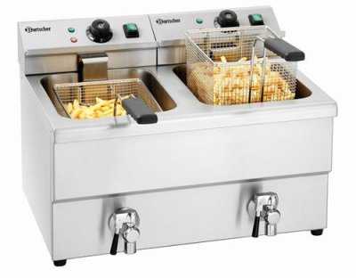 BARTSCHER Friteuse double -IMBISS II-