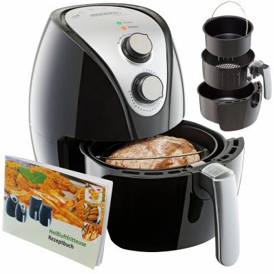 MONZANA Friteuse &eacute;lectrique &agrave; air chaud 3,2 L 1500 W