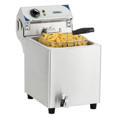 CASSELIN Friteuse &eacute;lectrique avec vanne de vidange 7 litres