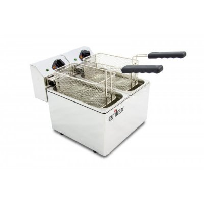 ARILEX Friteuse Electrique Double EVOLUTION sans Robinet 4,4 kw 