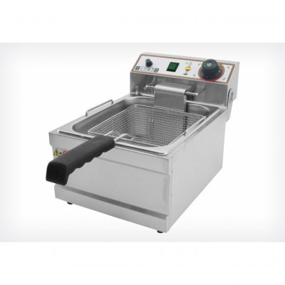 BECKERS Friteuse &eacute;lectrique FB 6 LT - - - Acier inoxydable 295x430x290mm