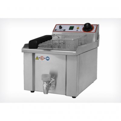 BECKERS Friteuse &eacute;lectrique FBR 9 LT - - - Acier inoxydable 315x480x350mm