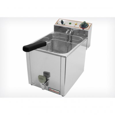BECKERS Friteuse &eacute;lectrique FR 8 LT - - - Acier inoxydable 265x450x360mm