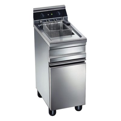 FURNOTEL Friteuse &eacute;lectrique sur coffre 1 bac 20 litres 12 kW 