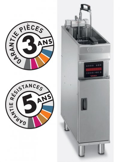 VALENTINE Friteuse &eacute;lectrique sur coffre 9 10 litres EVOC250T 
