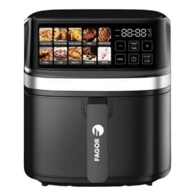 FAGOR Friteuse  Naturfry Luxe 8l 2200w Noir/silver